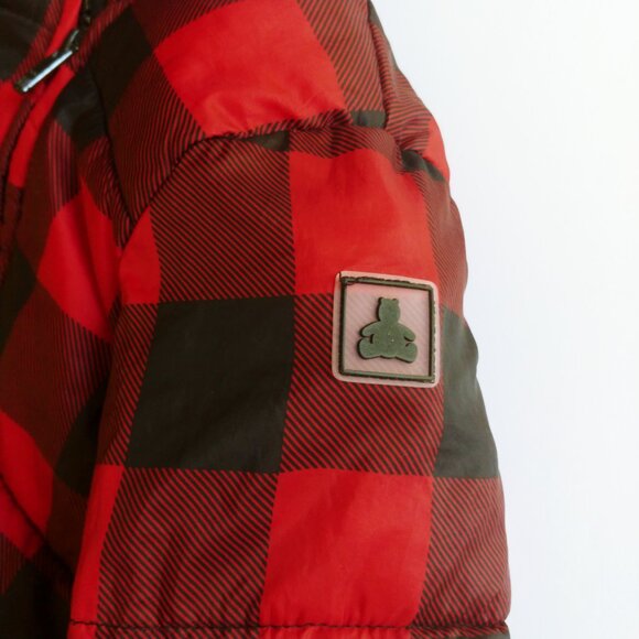 Baby Gap Buffalo Plaid Bear-Eared Snowsuit 18-24 Months - Picture 7 of 11